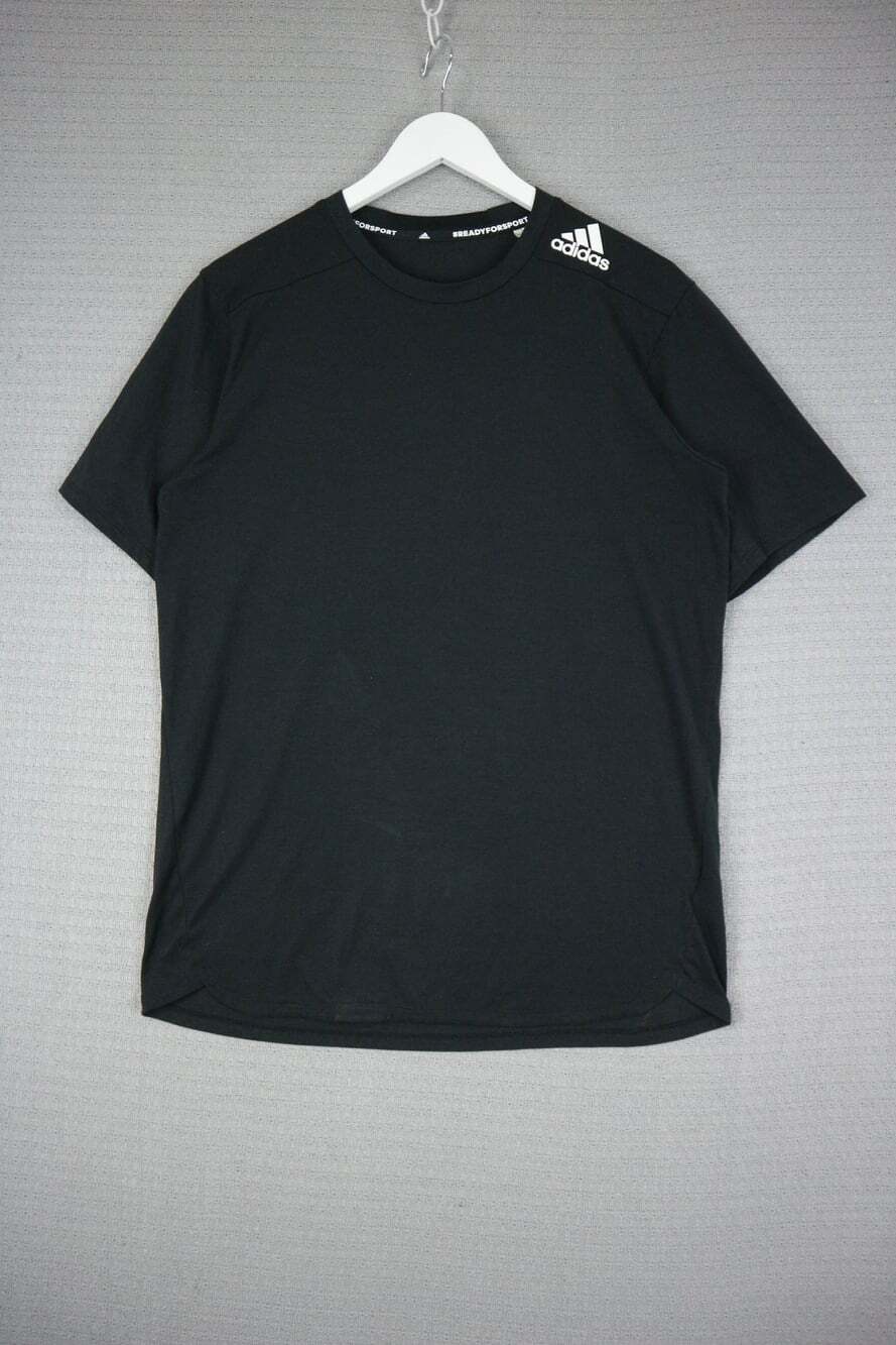 Adidas Aeroready Activewear Shirt Mens Black Medium Running